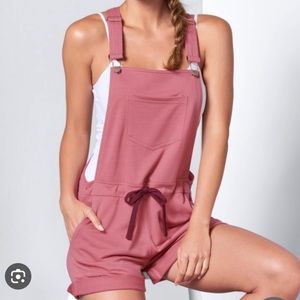 Venus small pink overalls